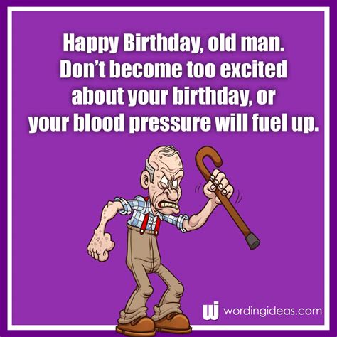 animated happy birthday old man|happy birthday wish to senior.